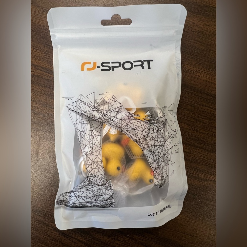 RJ Sport 3D Duck shoe charms.